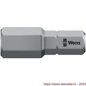 Wera 840/1 Z zeskant bit Hex-Plus inbus 8x25 mm - A227401579 - afbeelding 1