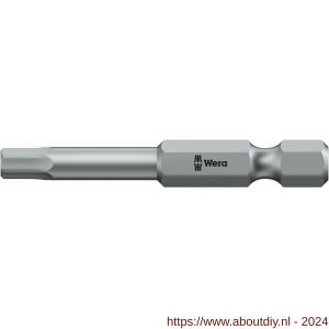 Wera 840/4 Z zeskant BO bit Hex-Plus inbus met boring 4x89 mm - A227401878 - afbeelding 1