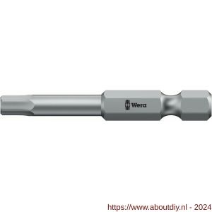 Wera 840/4 Z zeskant bit Hex-Plus inbus 7/64 inch x 89 mm - A227401883 - afbeelding 1