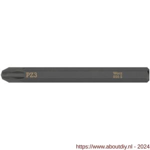 Wera 855 S Pozidriv kruiskopbit voor slagschroevendraaier PZ 3x70 mm - A227403566 - afbeelding 1