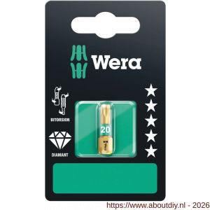 Wera 867/1 BDC Torx bit TX 20x25 mm - A227402995 - afbeelding 1