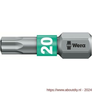 Wera 867/1 BTZ Torx bit TX 20x25 mm - A227402151 - afbeelding 1