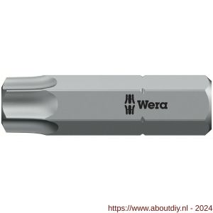 Wera 867/1 Z Torx BO bit met boring TX 40x25 mm - A227402232 - afbeelding 1