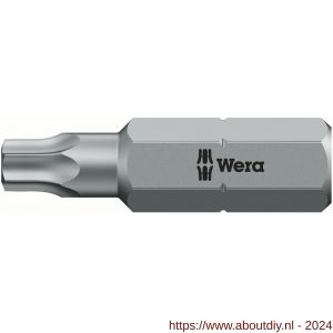 Wera 867/1 Z Torx BO bit met boring TX 27x25 mm - A227402230 - afbeelding 1