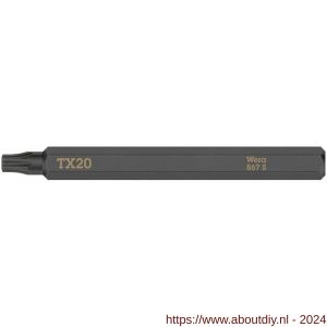 Wera 867 S Torx bit voor slagschroevendraaier TX 20x70 mm - A227403586 - afbeelding 1