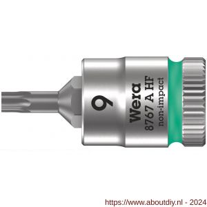 Wera 8767 A HF Torx Zyklop bitdop met 1/4 inch aandrijving vasthoudfunctie TX 9x28 mm - A227403670 - afbeelding 1