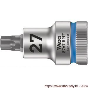 Wera 8767 B HF Torx Zyklop bitdop met 3/8 inch aandrijving vasthoudfunctie TX 27x35 mm - A227400094 - afbeelding 1
