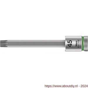 Wera 8767 B HF Torx Zyklop bitdop met 3/8 inch aandrijving vasthoudfunctie TX 45x100 mm - A227400101 - afbeelding 1