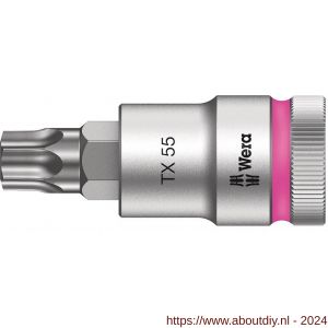 Wera 8767 C HF Torx Zyklop bitdop met 1/2 inch aandrijving vasthoudfunctie TX 55x60 mm - A227400374 - afbeelding 1