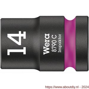 Wera 8790 C Impaktor dop met 1/2 inch aandrijving 14x38 mm - A227400501 - afbeelding 1