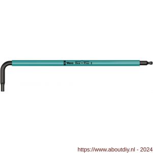 Wera 950 SPKL stiftsleutel Multicolour metrisch BlackLaser Hex-Plus 2x101 mm - A227400888 - afbeelding 1