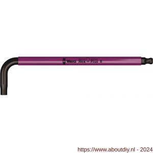 Wera 950 SPKL stiftsleutel Multicolour metrisch BlackLaser Hex-Plus 8x195 mm - A227400894 - afbeelding 1