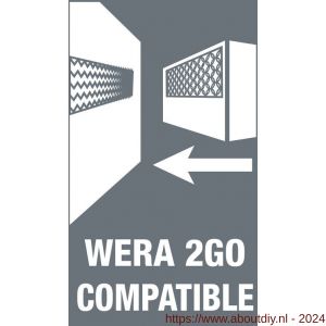 Wera 2Go 2 XL gereedschapskoffer 2 delig - A227400454 - afbeelding 7