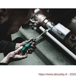 Wera Kraftform Kompakt Turbo Imperial 1 handhouder en wisselklingen set 19 delig - A227401710 - afbeelding 2
