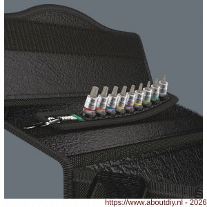 Wera Belt A 3 Torx HF Zyklop bitdoppen set Torx vasthoudfunctie 1/4 inch aandrijving 9 delig - A227403702 - afbeelding 7