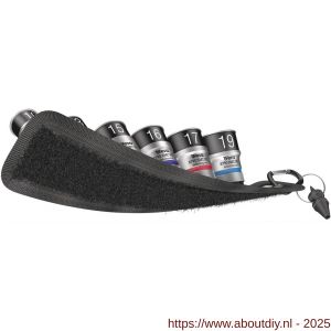 Wera Belt C 1 Zyklop doppen set vasthoudfunctie 1/2 inch aandrijving 7 delig - A227400405 - afbeelding 2
