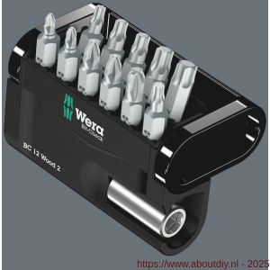 Wera Bit-Check 12 Wood 2 ZB bit set 12 delig - A227403274 - afbeelding 3