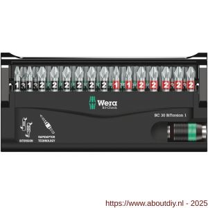 Wera Bit-Check 30 BiTorsion 1 bit set 30 delig - A227401695 - afbeelding 2