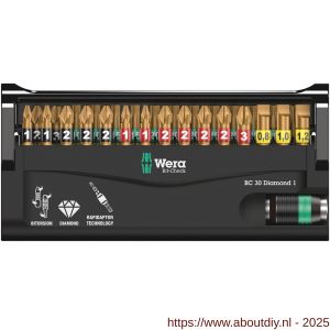 Wera Bit-Check 30 Diamond 1 bit set 30 delig - A227401696 - afbeelding 2