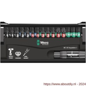 Wera Bit-Check 30 Impaktor 1 bit set 30 delig - A227401777 - afbeelding 2