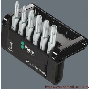 Wera Bit-Check 6 PZ Universal 1 bit set Pozidriv 6 delig - A227401606 - afbeelding 3