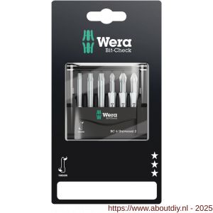 Wera Bit-Check 6 Universal 2 ZB bit set 6 delig - A227402601 - afbeelding 1