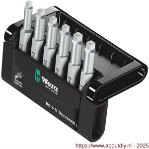 Wera Bit-Check 6 V Universal 1 bit set 6 delig - A227403610 - afbeelding 1