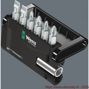 Wera Bit-Check 7 Universal 1 ZB bit set 7 delig - A227402532 - afbeelding 3