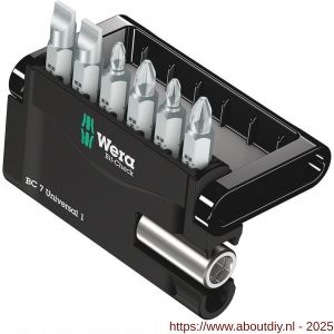 Wera Bit-Check 7 Universal 1 bit set 7 delig - A227401569 - afbeelding 1