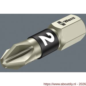 Wera 3855/1 TS bit Pozidriv RVS PZ 1x25 mm - A227402352 - afbeelding 3