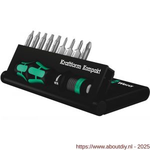 Wera Kraftform Kompakt 12 bit set 10 delig - A227403246 - afbeelding 1