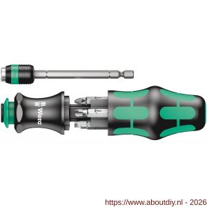 Wera Kraftform Kompakt 25 bitschroevendraaierset met etui 7 delig - A227401478 - afbeelding 2