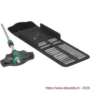 Wera Kraftform Kompakt 400 RA set 1 bit set 17 delig - A227403615 - afbeelding 1