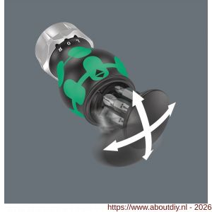 Wera Kraftform Kompakt Stubby Magazin bithouder RA 3 6 delig - A227403605 - afbeelding 5