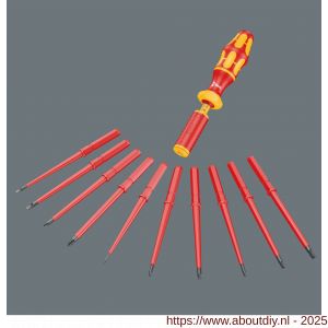 Wera Kraftform Kompakt VDE 16 Torque draaimomentschroevendraaier draaimoment wisselklingen set 1,2-3,0 Nm Extra Slim 1, 16 delig - A227403239 - afbeelding 5