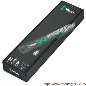 Wera Dop-magneetstrip A 4 Zyklop doppen 1/4 inch aandrijving 9 delig - A227403690 - afbeelding 2