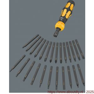 Wera Kraftform Kompakt 900 set 1 bit set 19 delig - A227403618 - afbeelding 7
