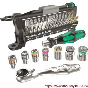 Wera Tool-Check Plus dopsleutelset met bits 39 delig - A227401611 - afbeelding 2