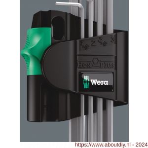 Wera 950/7 Hex-Plus Magnet 1 stiftsleutelset metrisch verchroomd 7 delig - A227400875 - afbeelding 4