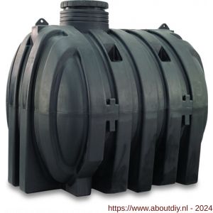 Bosta vat LDPE zwart 3000 L type CU ondergronds - A51050877 - afbeelding 1