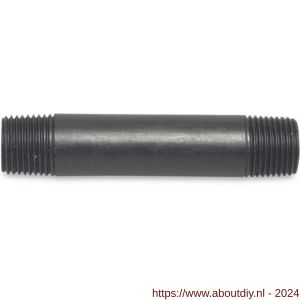 Bosta pijpnippel PVC 3/4 inch buitendraad 10 bar grijs 300 mm - A51059502 - afbeelding 1