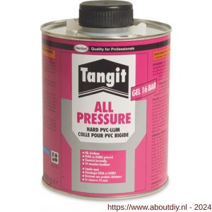 Tangit PVC-lijm 960 g met kwast KIWA type All Pressure - A51050287 - afbeelding 1