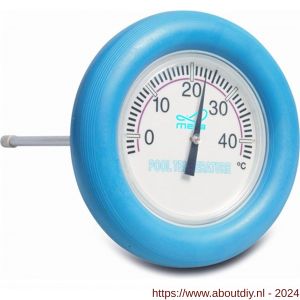 Mega drijvende thermometer blauwe ring - A51061228 - afbeelding 1