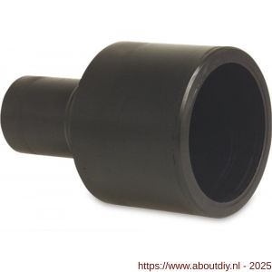 Jason verloopsok PE100 25 mm x 20 mm spie SDR 11 10 bar 16 bar zwart DVGW - A51058348 - afbeelding 1