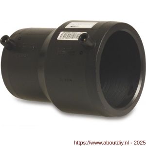 Jason verloopsok PE100 32 mm x 20 mm electrolassok SDR 11 24 V AC 10 bar 16 bar zwart DVGW - A51058368 - afbeelding 1