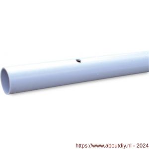 Bosta beregeningsbuis PVC-U 32 mm x 1,8 mm lijmmof x glad 10 bar licht blauw 100 cm 5,04 m - A51051601 - afbeelding 1