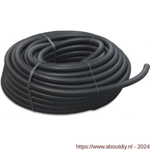 Bosta flexibele mantelbuis PVC-U 16 mm glad zwart 50 m - A51057873 - afbeelding 1