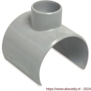 Bosta klemzadel PVC-U 110 mm x 50 mm lijmzadel x lijmmof grijs KOMO - A51051740 - afbeelding 1