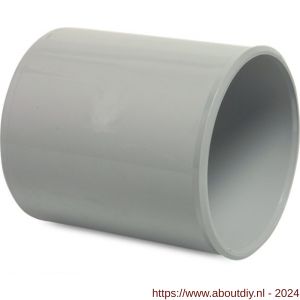Bosta sok PVC-U 50 mm lijmmof grijs KOMO - A51051673 - afbeelding 1