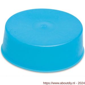 Bosta speciedeksel PVC-U 70 mm lijmmof blauw - A51052429 - afbeelding 1